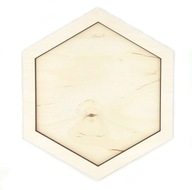 HEX rám 9cm Montessori chodník základný panel 5 ks