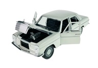 WELLY MERCEDES - BENZ 220 W114 WHITE 1:24 NOVINKA