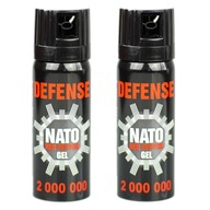 Pepřový sprej Gél Defense Gas Paralyzing Gas Cloud NATO DEFENSE 50 ml