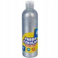 Metalická strieborná školská farba 250 ml Astra