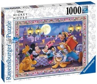 Ravensburger Puzzle 2D 1000e Disney Rozprávkové postavičky