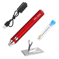 RED štýlová 5V USB žehlička s bezdrôtovým nabíjaním