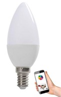 ECOLIGHT SMART E14 LED žiarovka 6W WiFi RGB Alexa Google EC79943