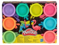 PLAY DOH CASTRY NEON SET 8 VADIEL 448g HASBRO