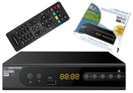 DVBT 2 HEVC tuner dekodér, pozemná televízia, HDMI + Programovateľné diaľkové ovládanie