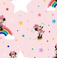 DETSKÉ RUŽOVÉ TAPETY MINNIE MOUSE