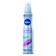 NIVEA Ošetrujúca pena s diamantovým leskom 150 ml