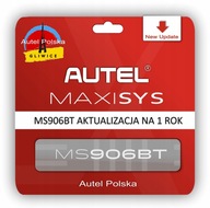 AKTUALIZÁCIA NA DIAGNOSTICKÝ TESTER AUTEL MaxiSYS MS906BT PL 1 ROK PL