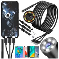 KONTROLNÁ KAMERA ENDOSKOP ANDROID IPHONE USB-C PRE TELEFÓN 2M 6LED 8MM