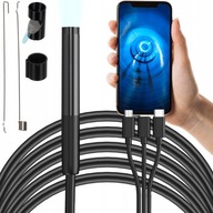 KONTROLNÁ KAMERA ENDOSKOP PRE DUO ANDROID IOS TELEFÓN 200CM LED WIFI