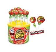 JOHNY BEE LOLLIE LOLLY JAHODA 100 ks