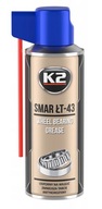 K2 Grease ŁT-43 pre klzné ložiská, vodidlá, 400 ml, závesy kolies bicykla