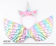 Kostým Unicorn Outfit Wings Čelenka