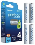 Nabíjacie batérie R03 / AAA Panasonic Eneloop 800mAh BK