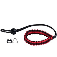 Remienok na zápästie Genesis Gear Red paracord