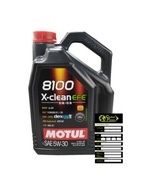 MOTOROVÝ OLEJ MOTUL 5W30 X-CLEAN 8100 EFE 5L+