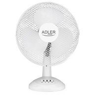 Stolný ventilátor Adler AD 7303, 80 W, biely