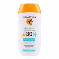 KOLASTYNA emulzia na opaľovanie pre deti SPF30 UVA UVB IRA VL filter 125ml