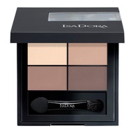 IsaDora Eye Shadow Quartet 01 Muddy Nudes Begin P1