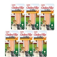 Inaba Cat Chicken Fillet kuracie filé v kuracom vývaru 6 x 25 g