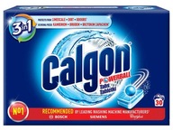 Calgon Tablets čistič odstraňovač vodného kameňa práčky 30ks