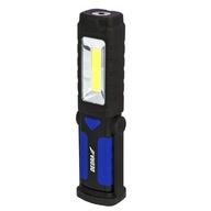 BATERKA S OTOČNÝM STOJANOM 3 W COB LED + 1 W LED + MAGNETOVÉ HÁČKOVÉ BATÉRIE