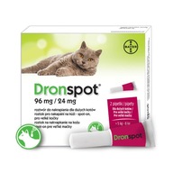 BAYER DRONSPOT 96MG/24MG pre veľké mačky