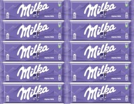 MILKA ČOKOLÁDA ALPSKÉ MLIEKO 270G x10