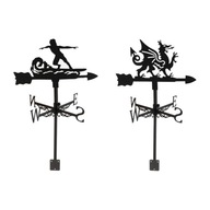 2 ks Weathervane Garden Yard Roof Mount Vane Strecha