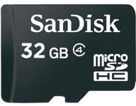 SANDISK 32 GB micro SDHC 32 GB microSD karta triedy 4