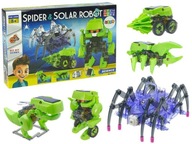 STAVEBNICA SOLAR ROBOT SPIDER 4v1