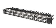 Prázdny patch panel DIGITUS 19'' 48 port 1U