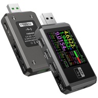 FNB48P tester multifunkčný merač napätia a prúdu USB TFT LCD FNIRSI