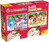 Cocomelon Obojstranné podlahové puzzle 2x24 Zostaň hore