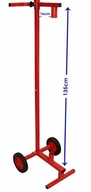 Pojazdný vertikálny stojan na fóliu alebo papier SICCO