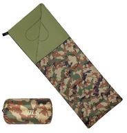 ĽAHKÝ TURISTICKÝ PACÍ VAK 190CM TEPLÝ CAMO