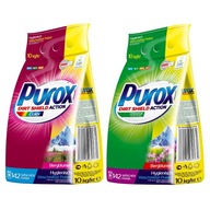 2x PUROX COLOR UNIVERZÁLNY PRÁŠOK NA PRANIE 10KG 142 PRANÍ ORIGINÁL