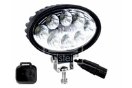 LED PRACOVNÁ LAMPA 9 12 24 32V 24W 1800LM DĹŽKA VÝŠKA 50MM ŠÍRKA 125MM