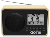 GOTIE GRA-110C FM USB rádiobudík