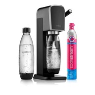 SodaStream Art Saturator black 1 fľaša