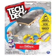 TECH DECK CONCRETE DIY RAMP + SKATEBOARD KINETIC BETON NA VYSTAVENIE RAMPY