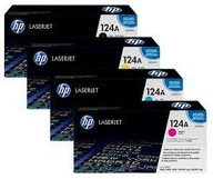 4 x originálny toner HP 124A Q6001 / 2 / 3A F.V23%