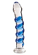 ICICLES 5 SKLENENÉ DILDO S VÝROBKAMI NA PENIS