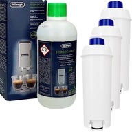 VÝKONNÝ ODVÁPŇOVAČ DeLonghi 500ml + 3x filter AquaLunga na KÁVU DeLonghi KÁVA