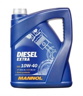 Motorový olej MANNOL 7504 Diesel Extra 10W-40, 5L