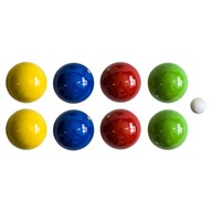 8 drevených PETANQUE gúľ - 100 mm