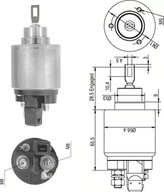 SOLENOID AUDI, SEDADLO - BOSCH /MM/