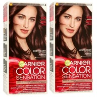 GARNIER Color Sensation krém na farbenie vlasov 4.15 Frosty Gaštan