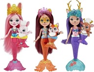 Bábiky Enchantimals Royal Mermaid 3-balenie HCF87