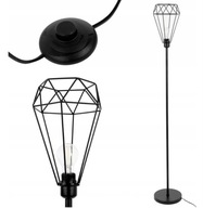 STOJAJÚCA STOJNÁ LAMPA LOFT BLACK RENO APP537-1F